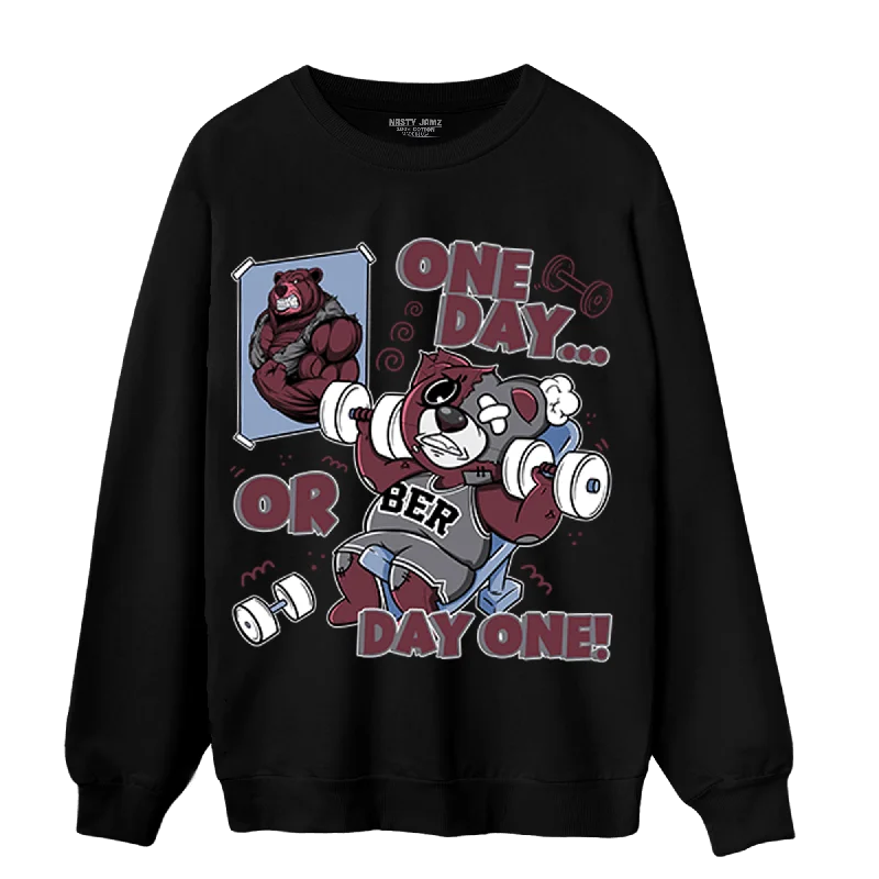 NastyJamz Burgundy 5s Sweatshirt Match BER Gymmer