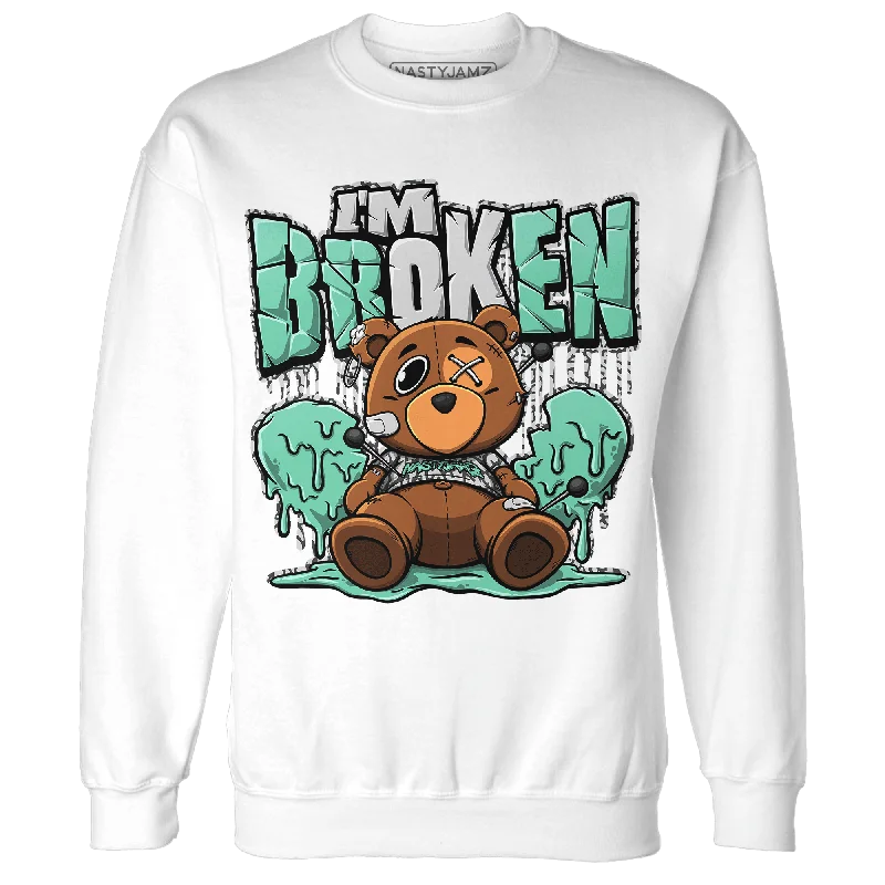 NastyJamz Green Glow 3s Sweatshirt Match Im Broken BER