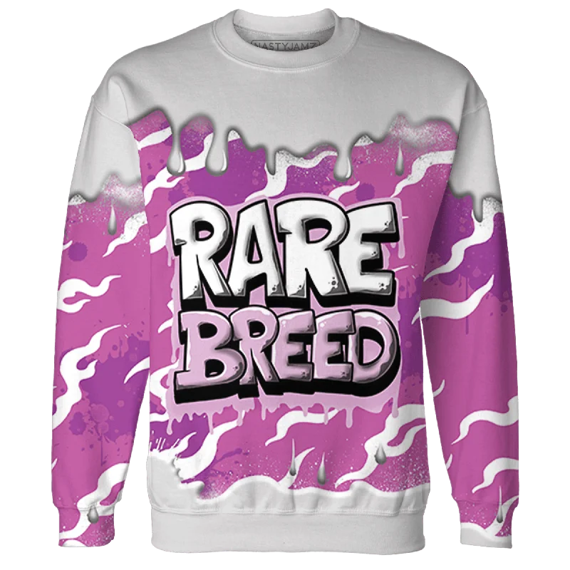 NastyJamz GS Hyper Violet 4s Sweatshirt Match Rare Breed 3D All-Over Print Drippin