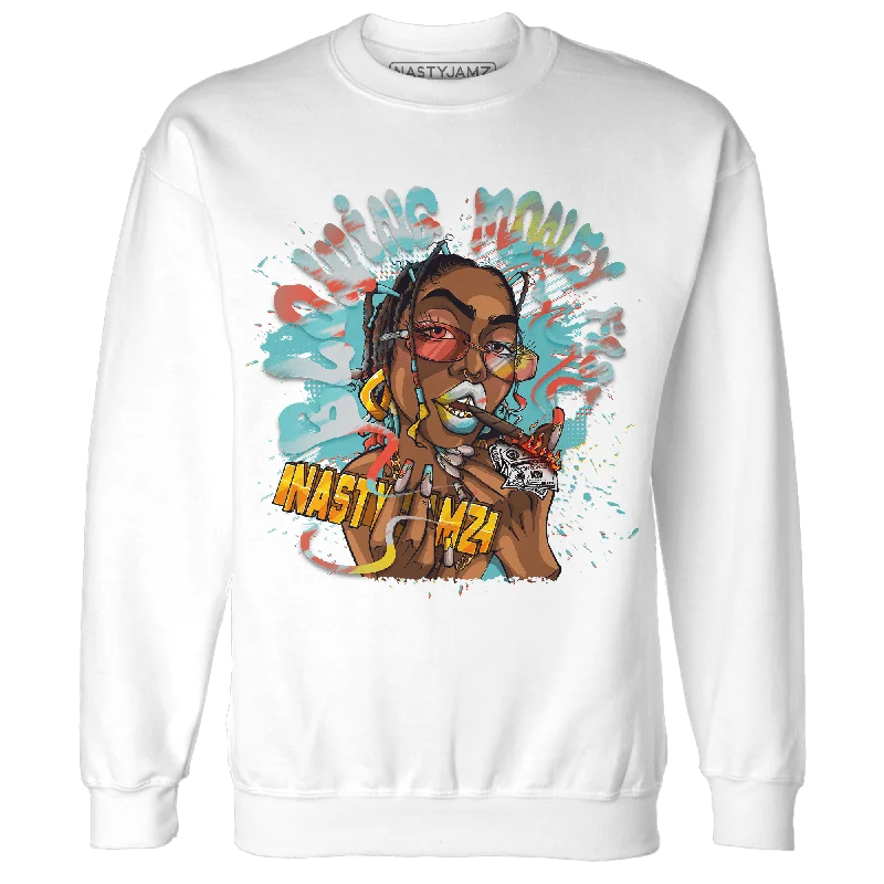 NastyJamz KB 8 Protro Venice Beach Sweatshirt Match Blowing Money Fast Girl