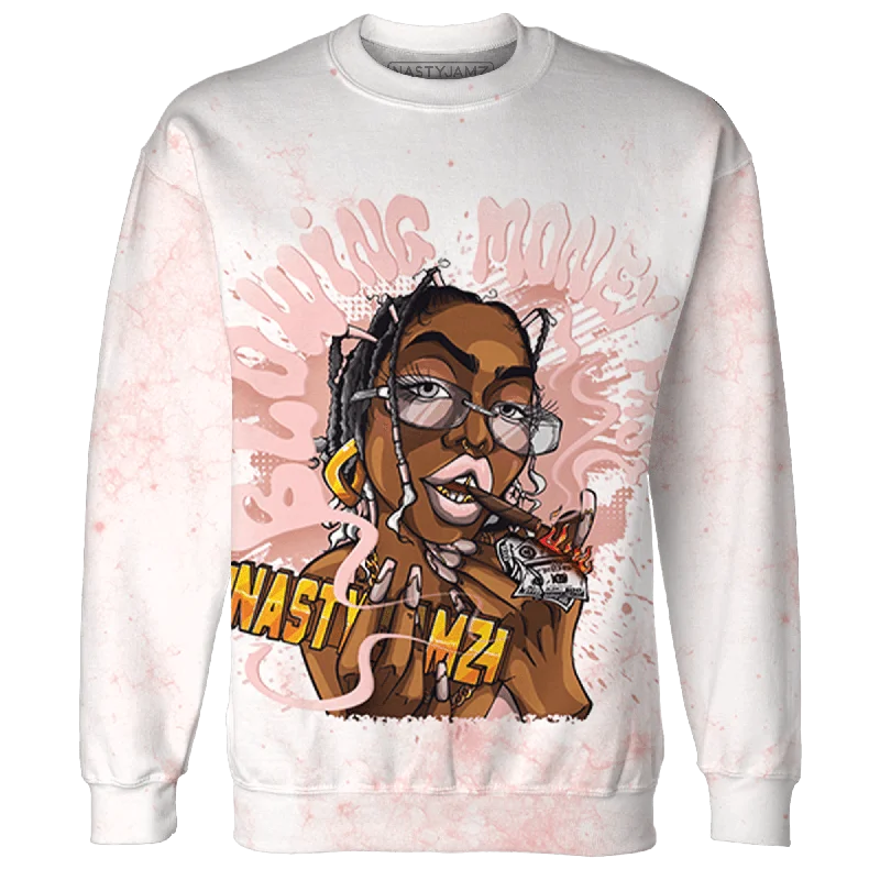 NastyJamz Low Legend Pink 11s Sweatshirt Match Blowing Money Fast Girl 3D All-Over Print