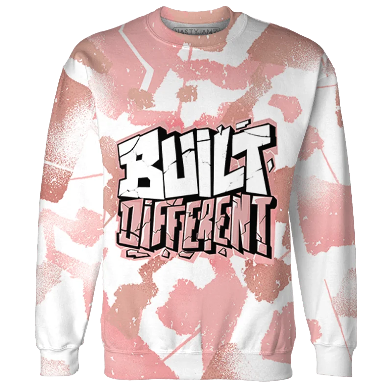 NastyJamz Low Legend Pink 11s Sweatshirt Match Built Different 3D All-Over Print Broken