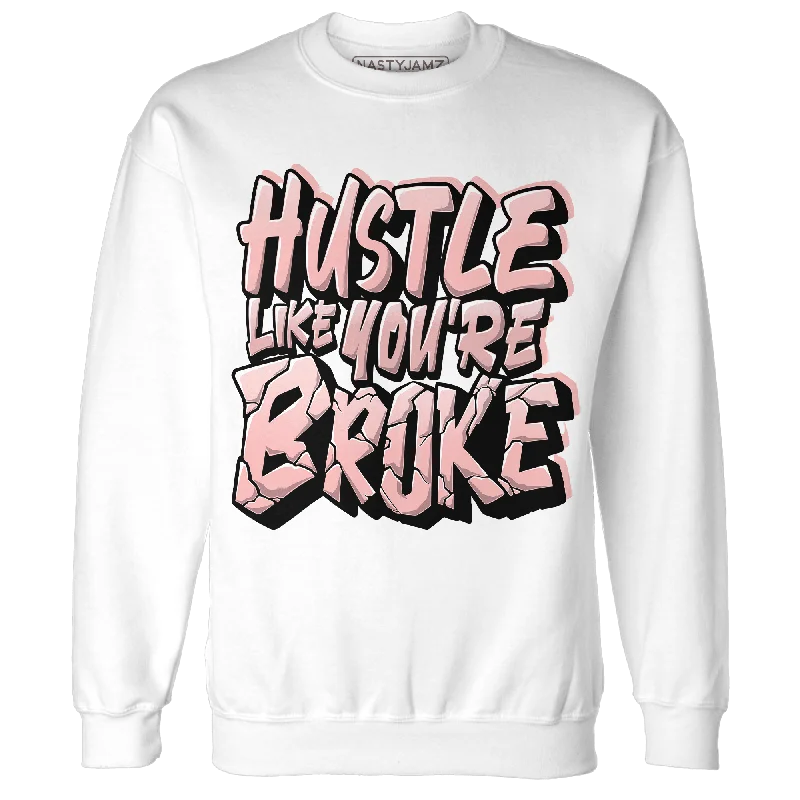 NastyJamz Low Legend Pink 11s Sweatshirt Match Hustle Like Broke