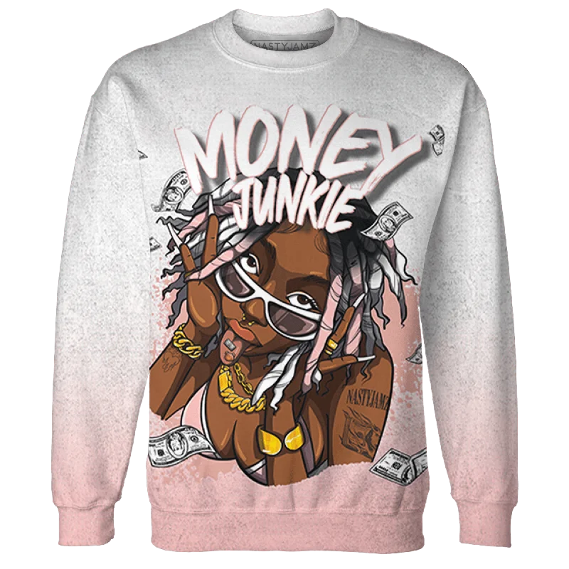 NastyJamz Low Legend Pink 11s Sweatshirt Match Money Junkie 3D All-Over Print