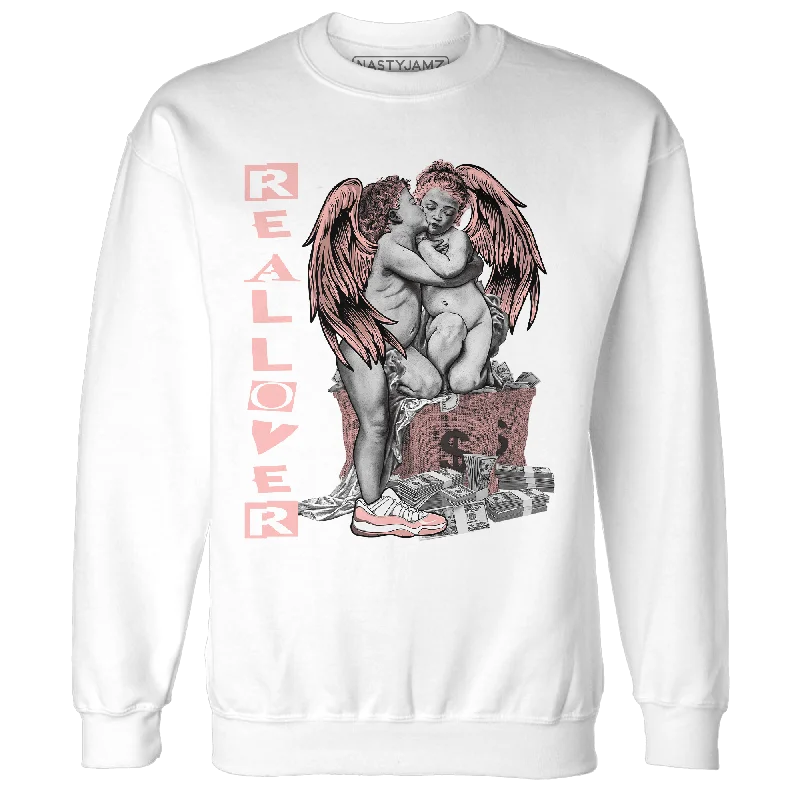 NastyJamz Low Legend Pink 11s Sweatshirt Match Real Lover Angel